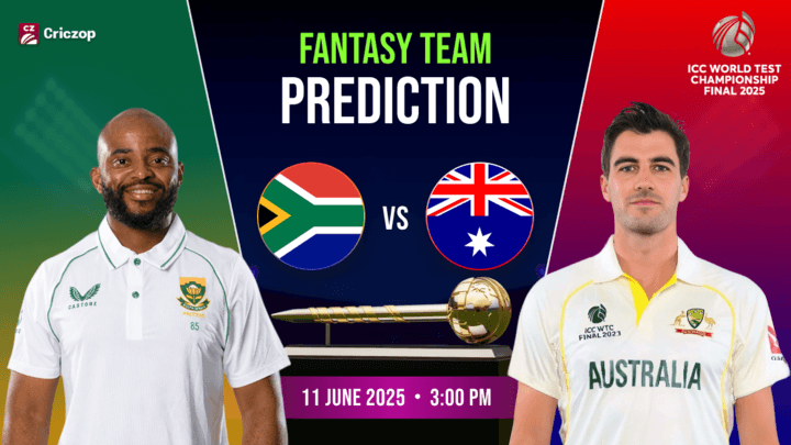 WTC 2023-25 Final - SA vs AUS: Dream11 Prediction